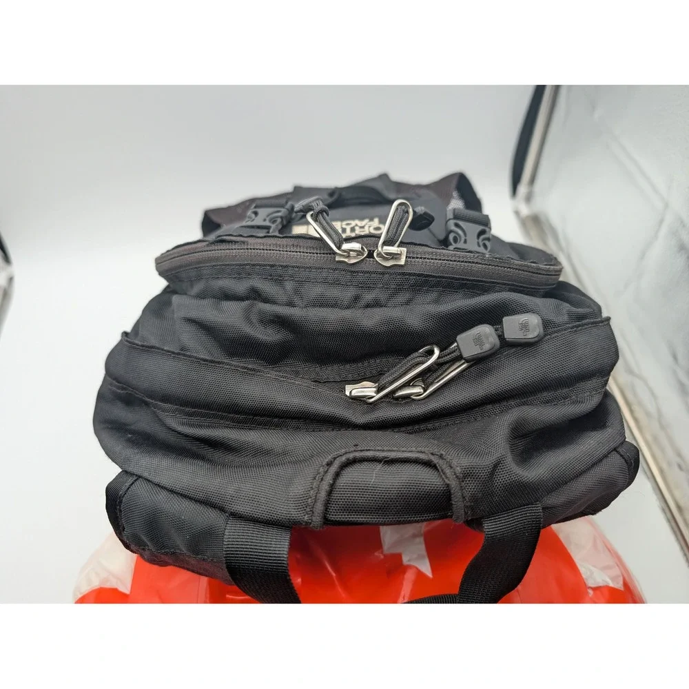 The North Face Sweeper Backpack Black Outdoor Travel Laptop Bag Multi-Pocket
